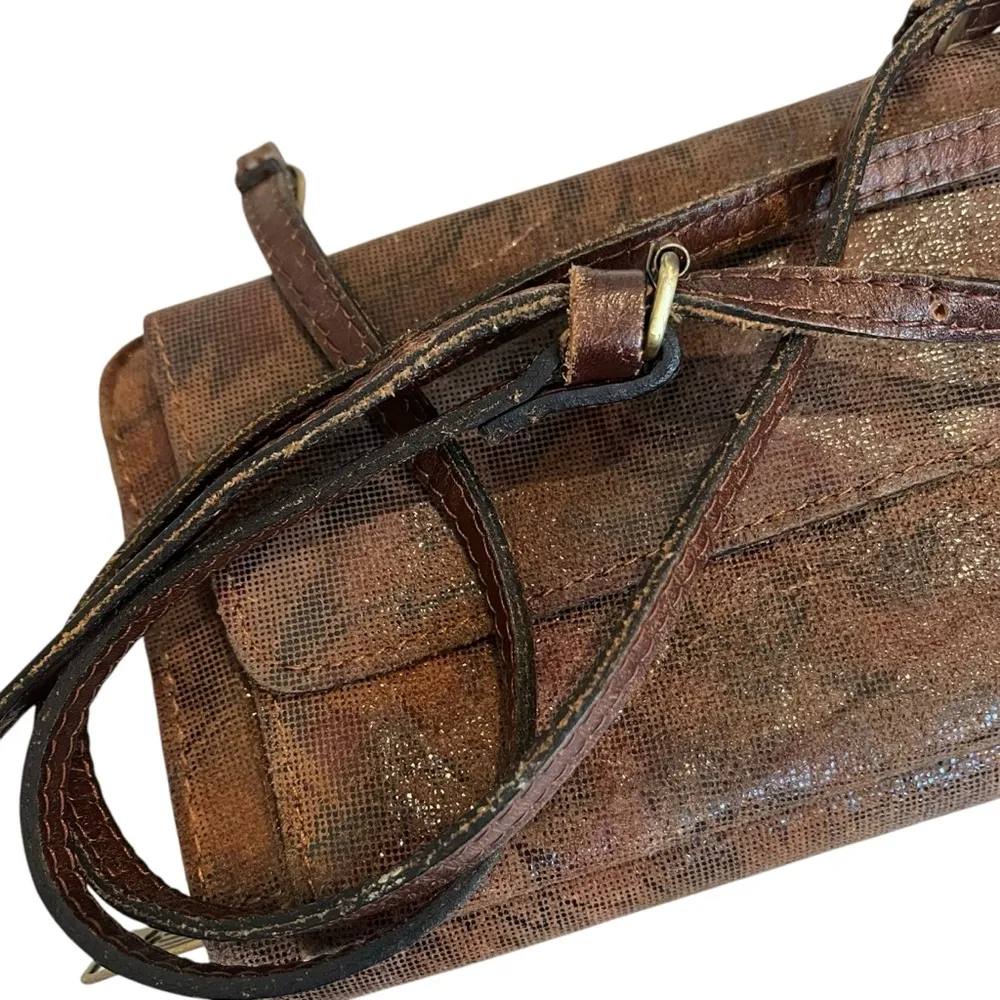 Patricia Nash Napa Etched Floral Collection Wallet Organizer Crossbody - Image 11