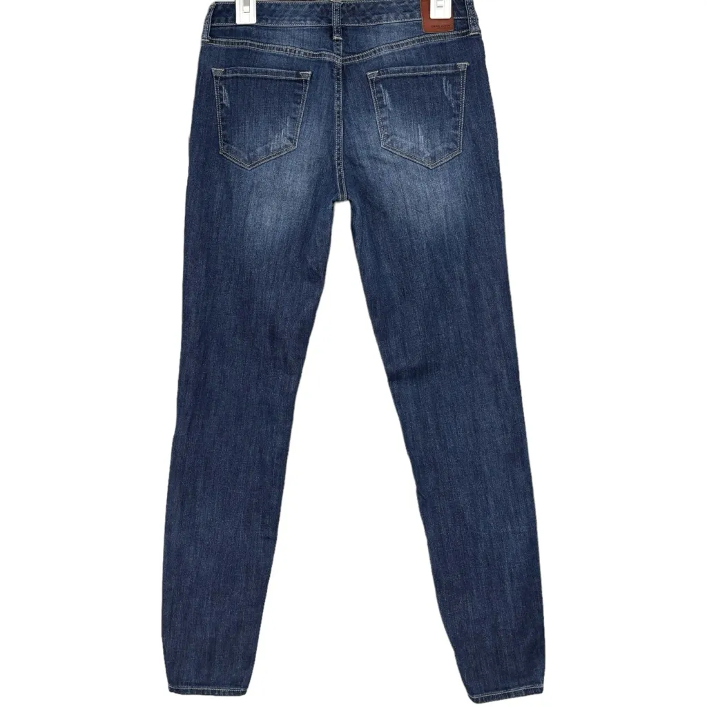 Dear John Dark Wash Skinny Vyronas Low Rise Blue Denim Women's Jeans Size 27 - Image 8