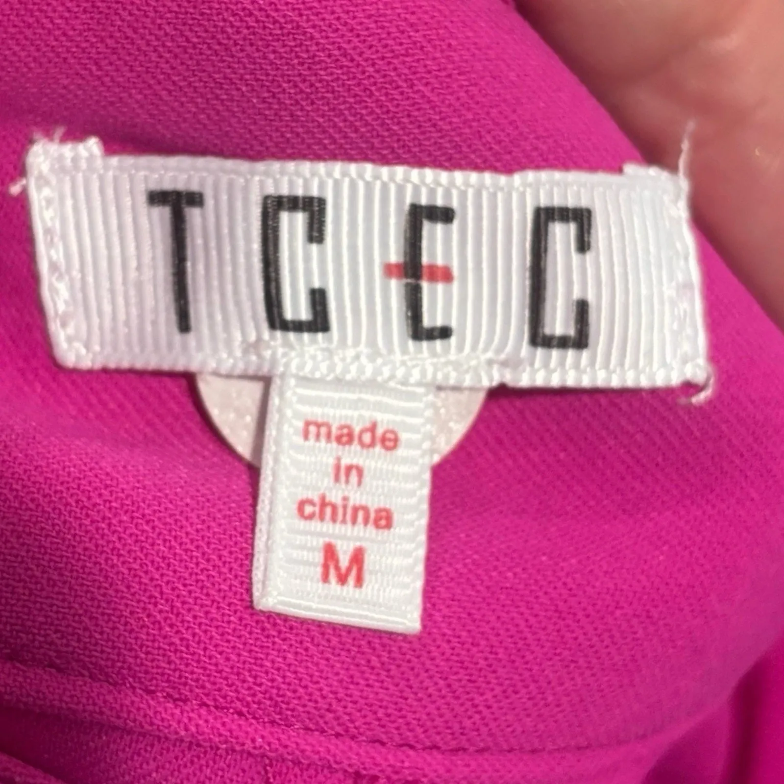 TCEC Magenta Pink High Waist Shorts NEW Size medium - Image 4