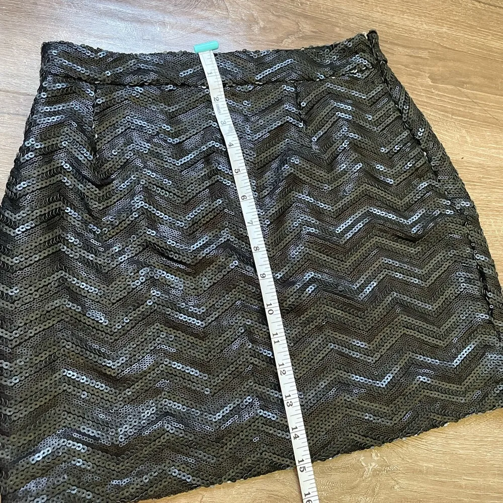 Tobi Black Sequin Mini Skirt ~ Sexy Party Concert Outfit ~ Women’s Size XS - Image 10