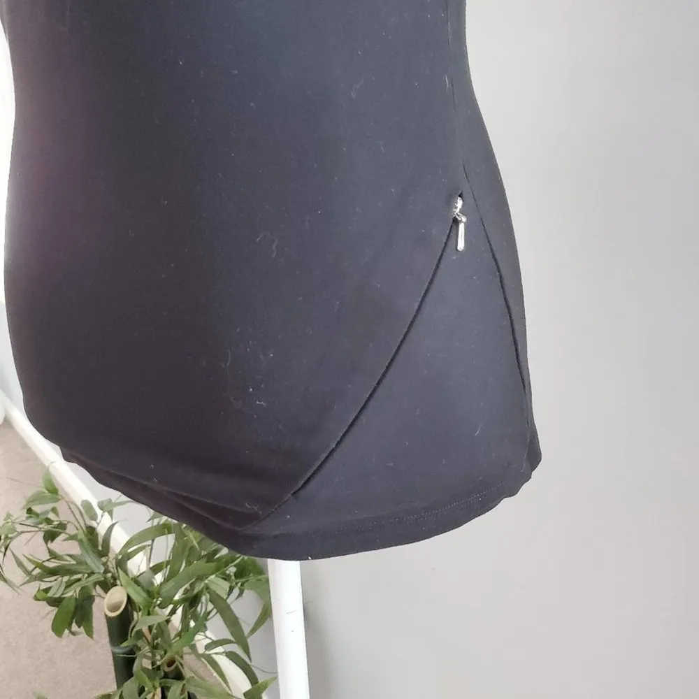 Lucy Racerback Workout Tank With Bra Black S - Image 5