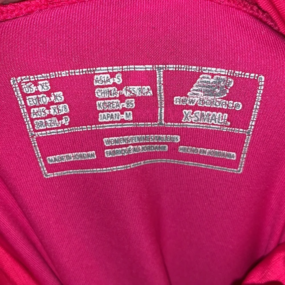 New Balance  bright pink full zip up athletic jacket - Image 7