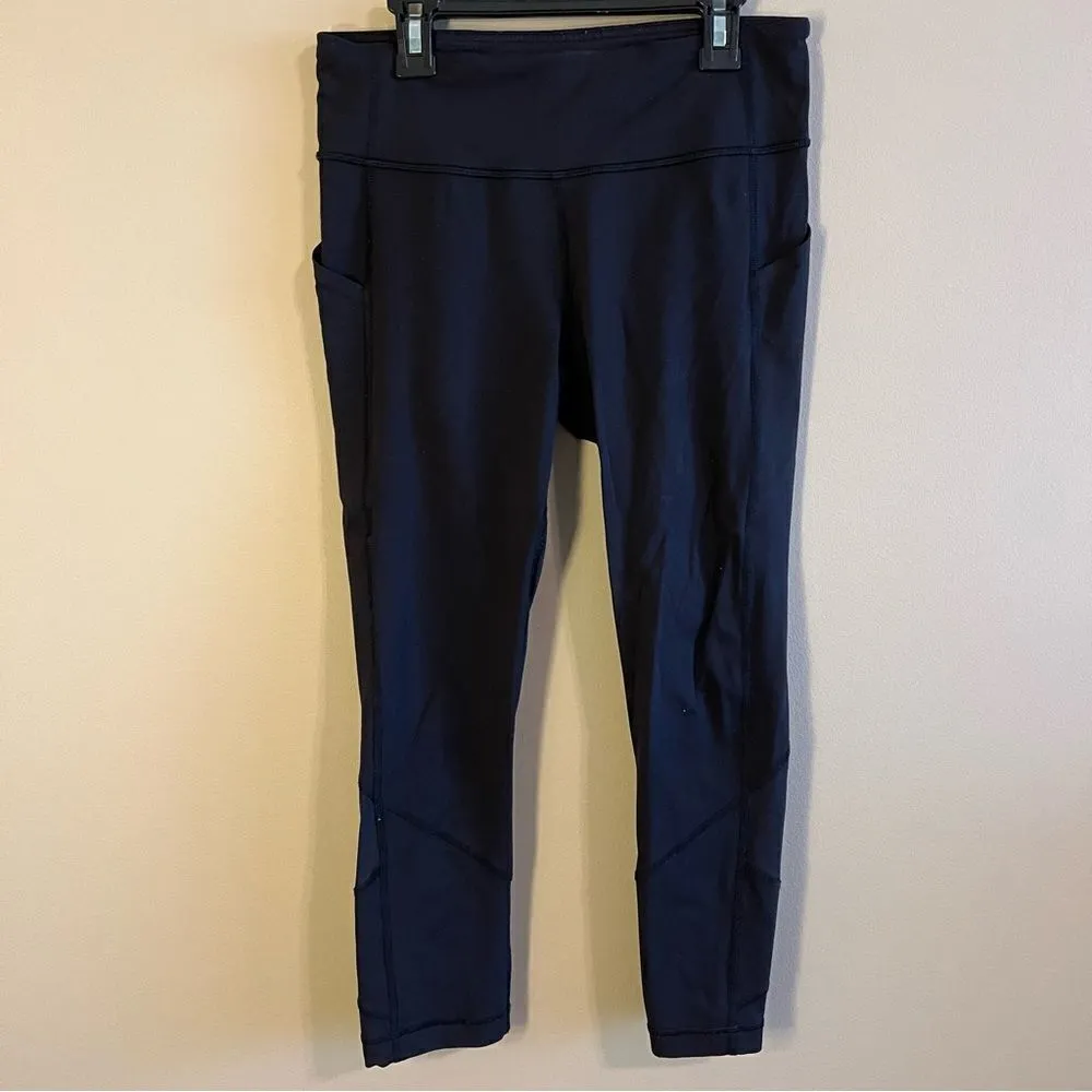 Lululemon Black Pace Rival Crop Full-On Luxtreme 6 - Image 4