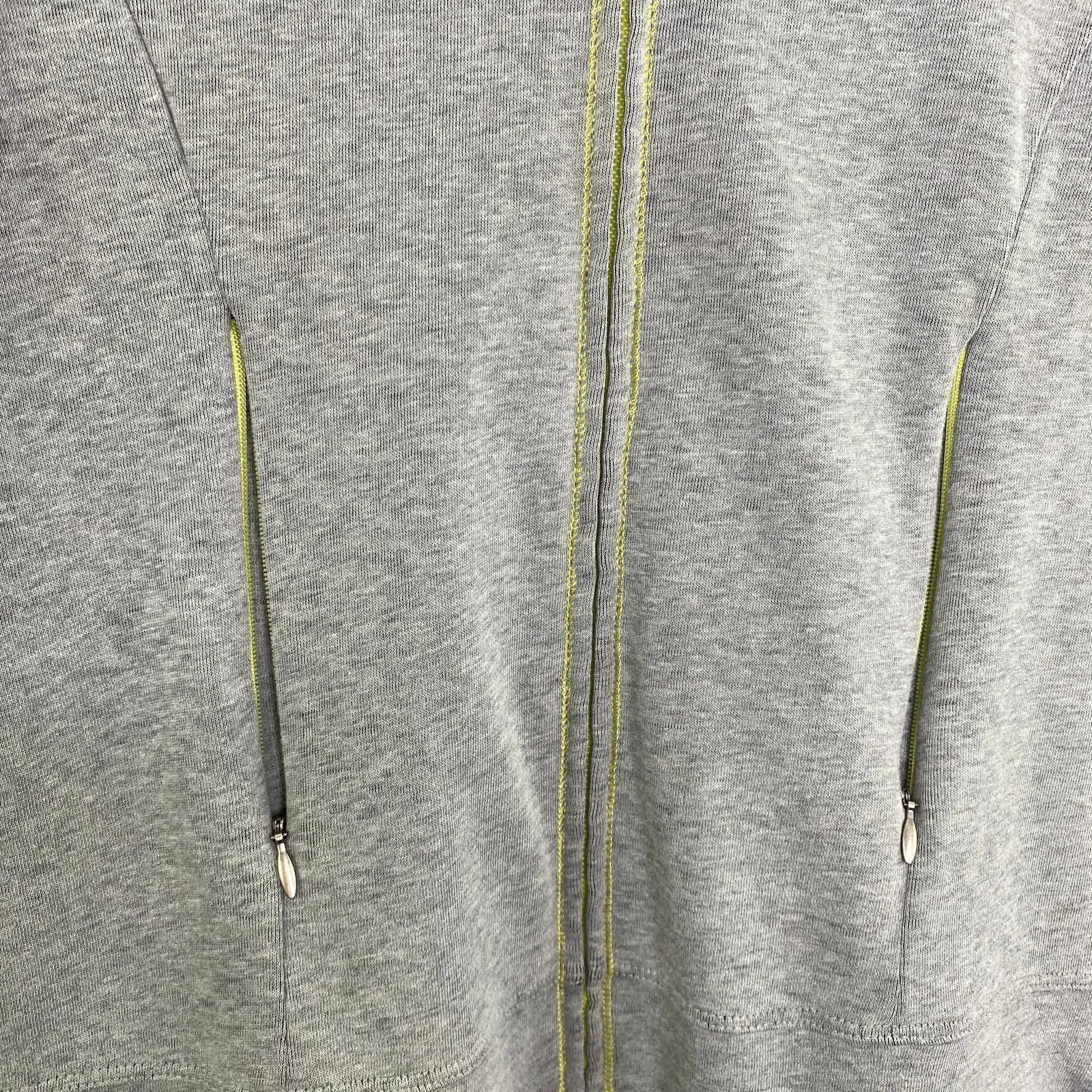 Columbia Black Grey Full Zip Long Sleeve Hoodie Sweatshirt Women's Size Small S - Image 4