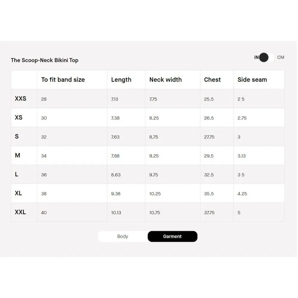 Everlane Womens The Scoop-Neck Bikini Top Lilac Purple S - Image 7