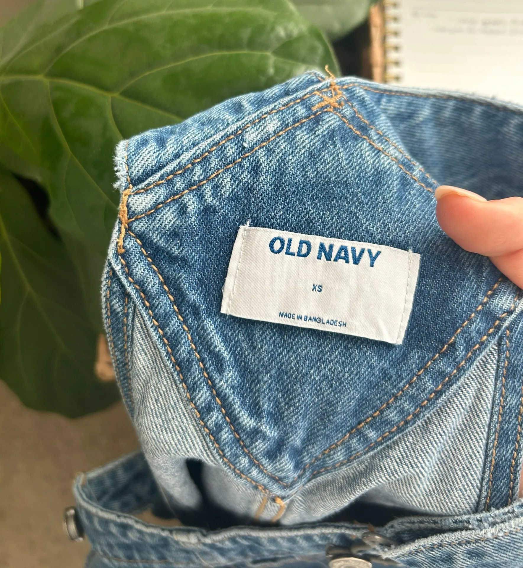 Blue Jean Short Overall - Image 3