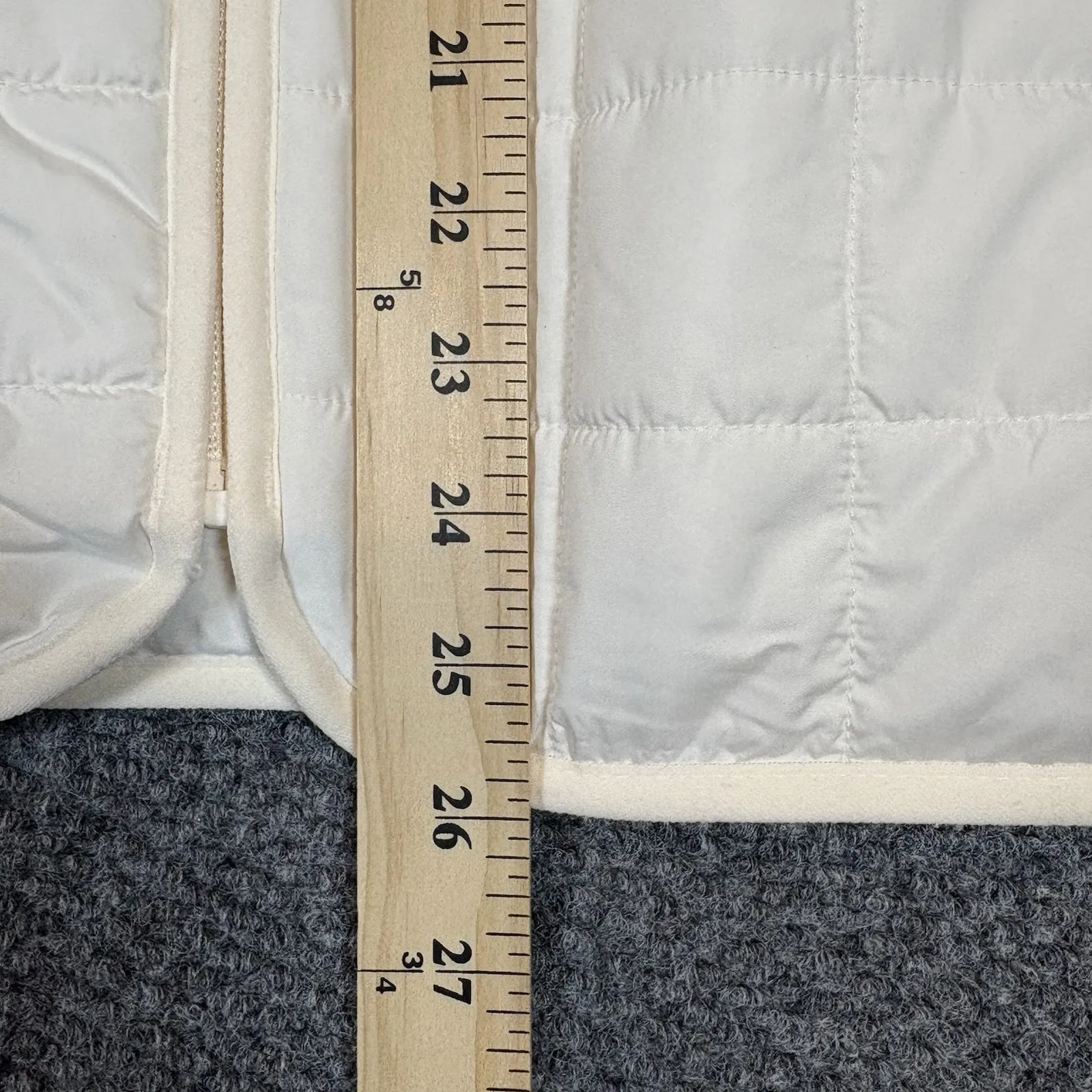 The North FaceJunction Insulated Jacket White Dune Womens Sz L Water Repel New - Image 16