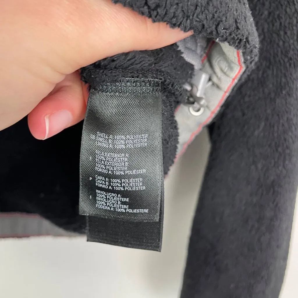 The North Face Women's S Black Fuzzy‎ Fleece Full Zip Hoodie Fall Jacket - Image 8
