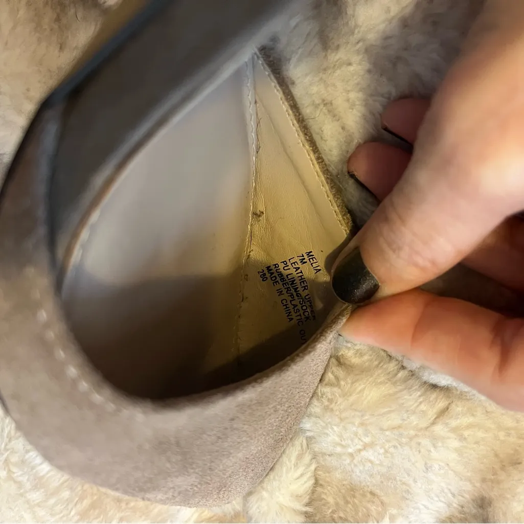 Steve Madden Tan Braided Fringe Heels - Image 6