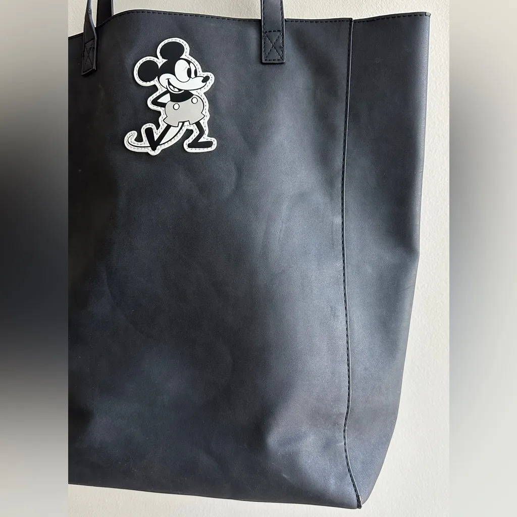 Disney Store Mickey Mouse Greyscale Tote Bag, Women’s Disney Collection Tote - Image 6
