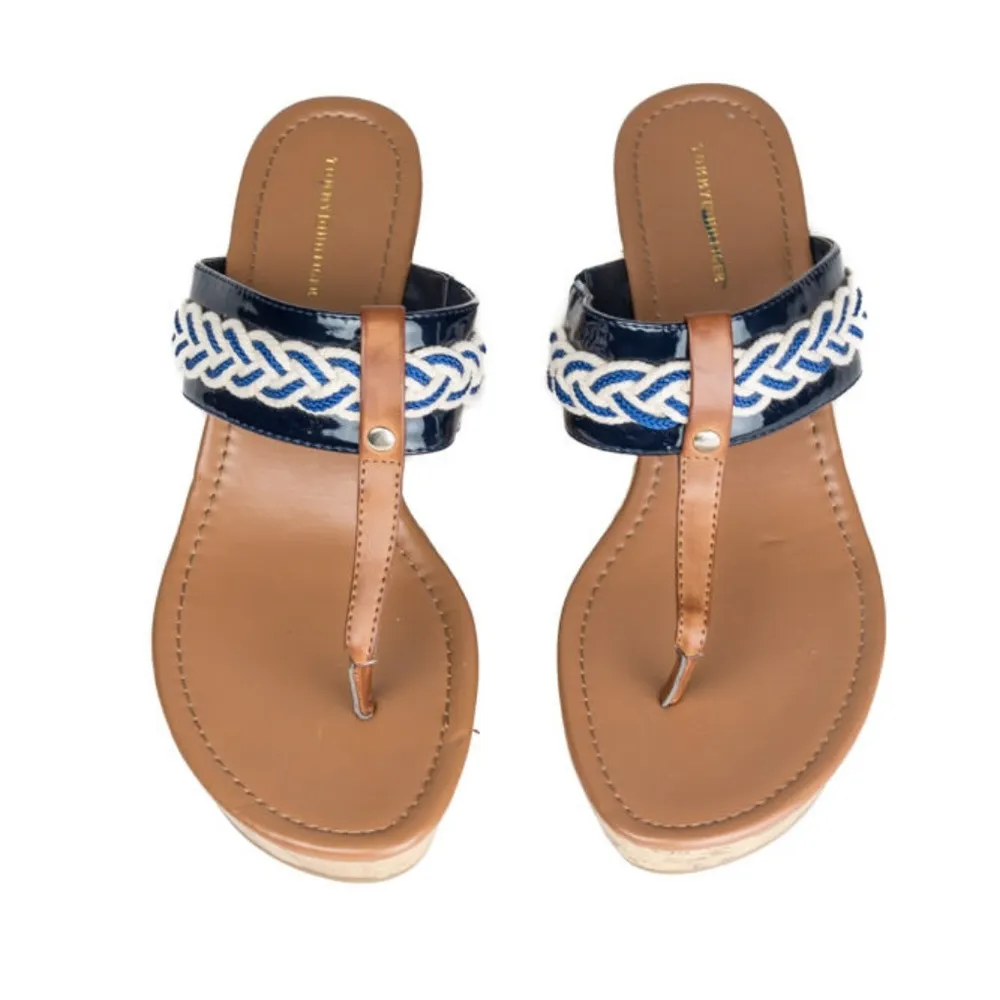 💖 Tommy Hilfiger Nautical Wedge Sandals - Image 2