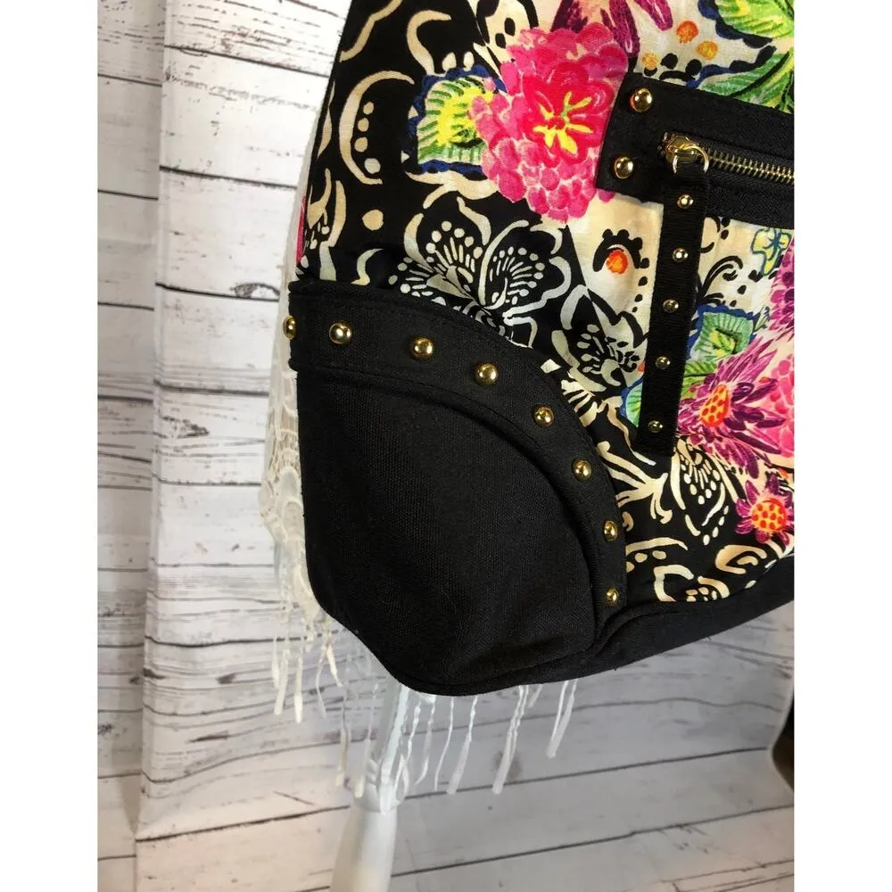 Weekend Traffic bright floral shoulder bag - Image 4