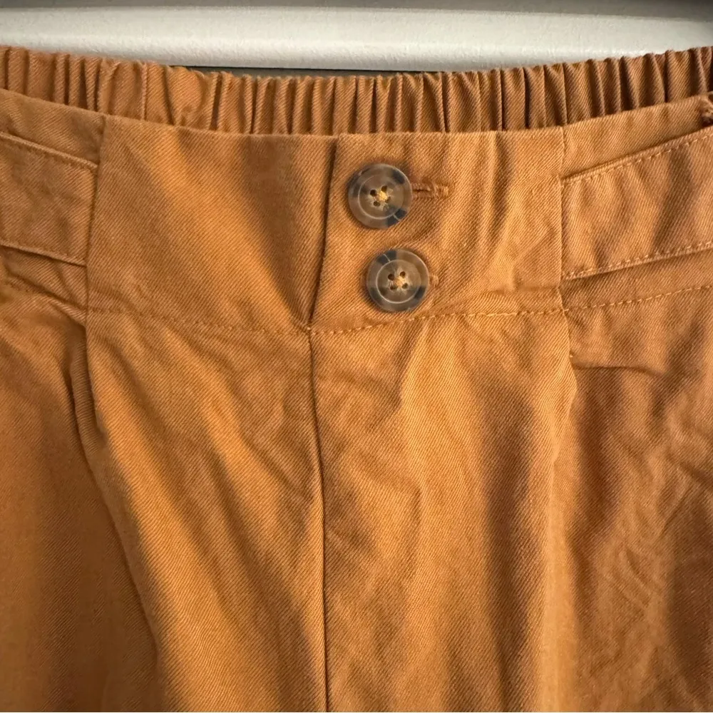 Sienna Sky  Tan Ankle Cropped Pants Relaxed Fit - Image 3