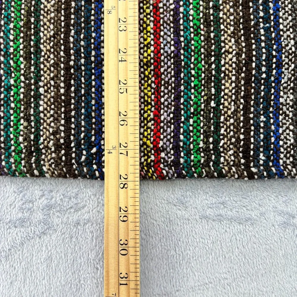 Artesanias F.R. Inc Hoodie Women's XL Multicolor Tweed Baja Parka‎ Native Tribal - Image 7