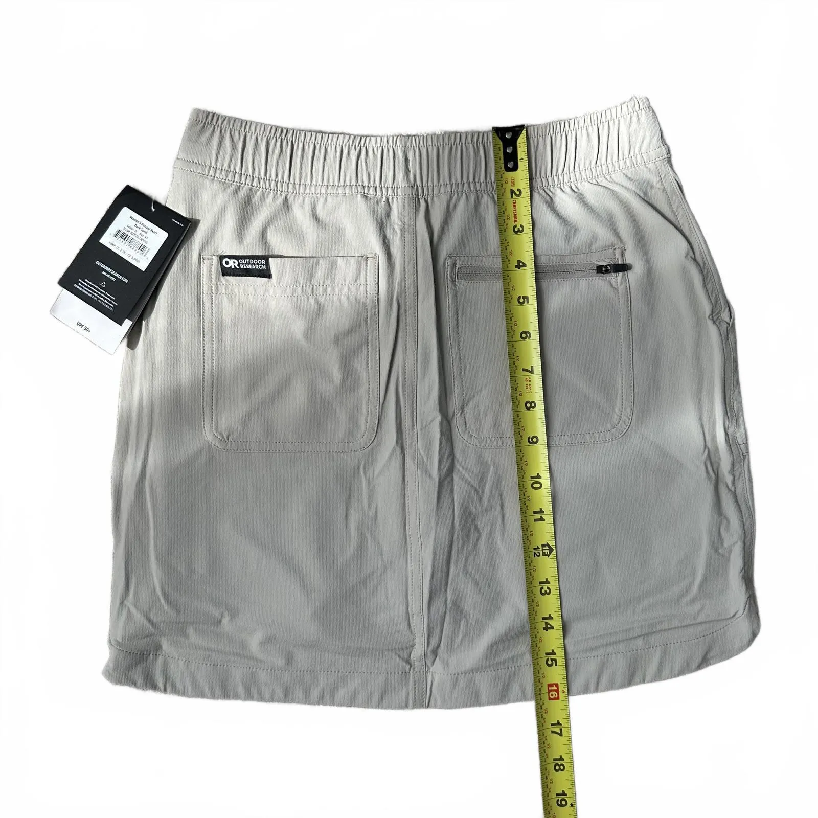 Outdoor Research Ferrosi Skort Breathable UPF Protection Dark Sand NWT XS Tan - Image 4