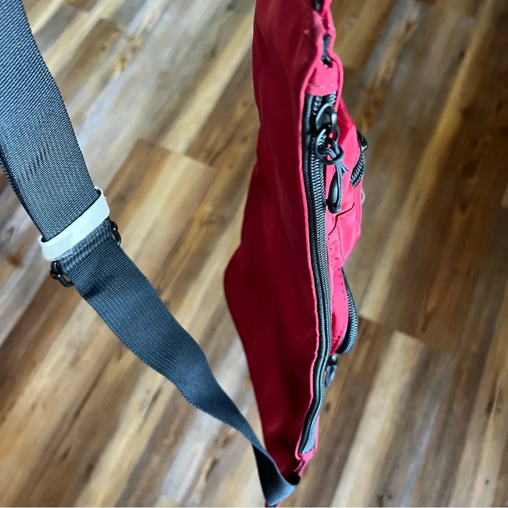 FP Movement by Free People NEW Sprinter Sling Bag Red - Image 6