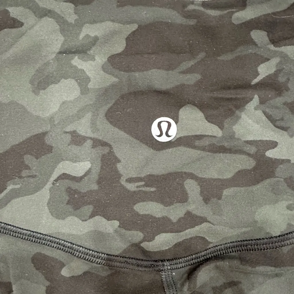 Lululemon Align Pant *Full Length 28" Incognito Camo Multi Gator Green - Image 3