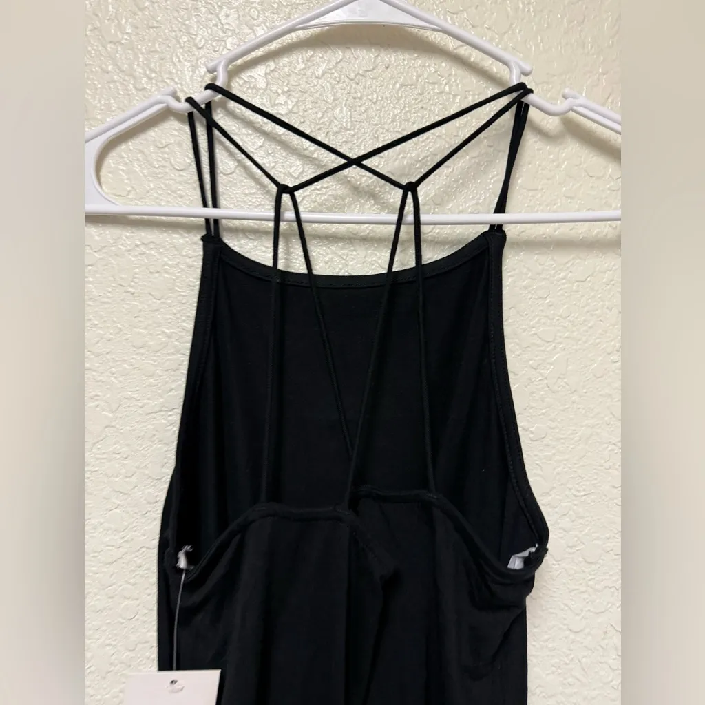 NWT RVCA Black Strappy Back Tank Top Size Small - Image 5