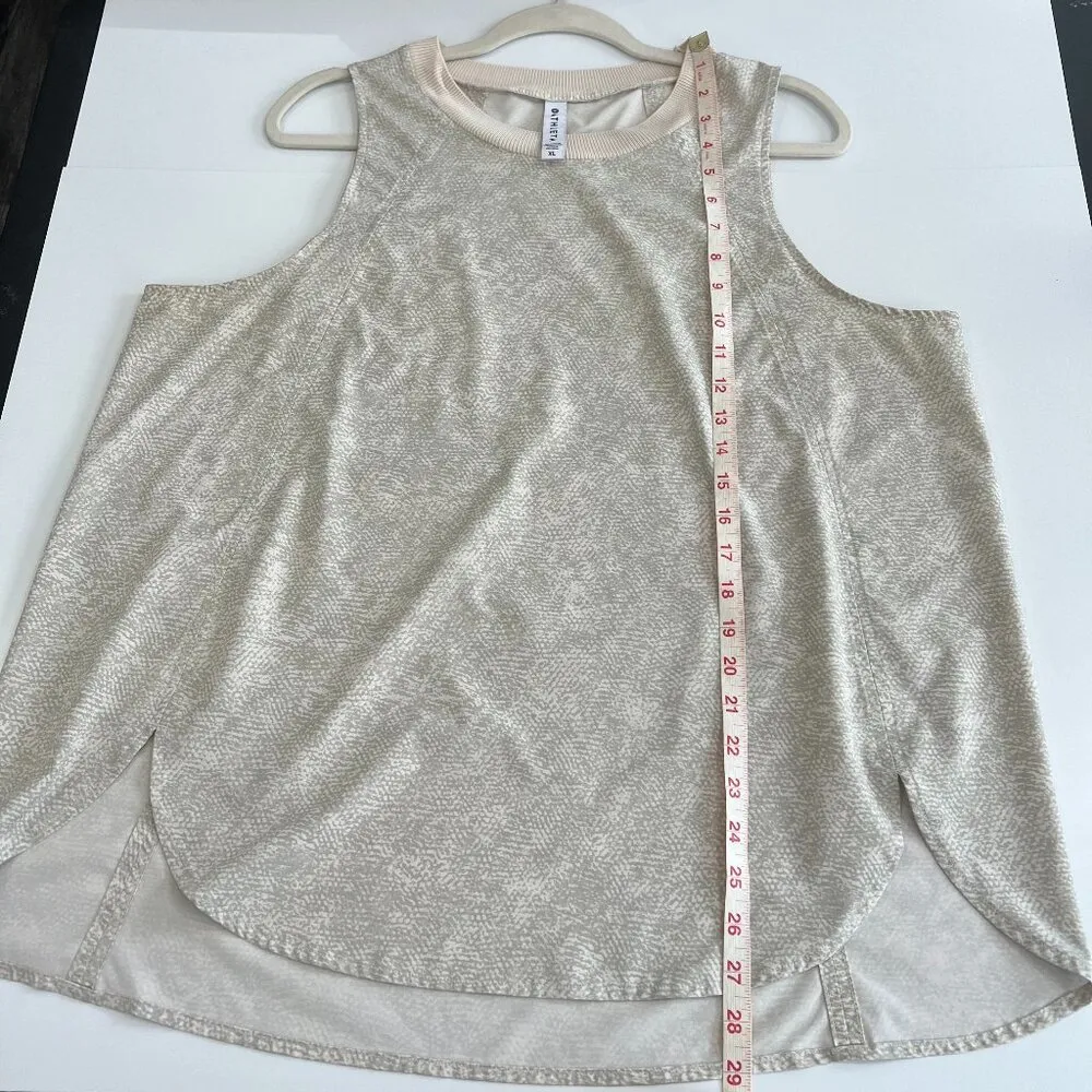 Athleta XL Sleeveless Swing Top Snake Skin Print - Image 8