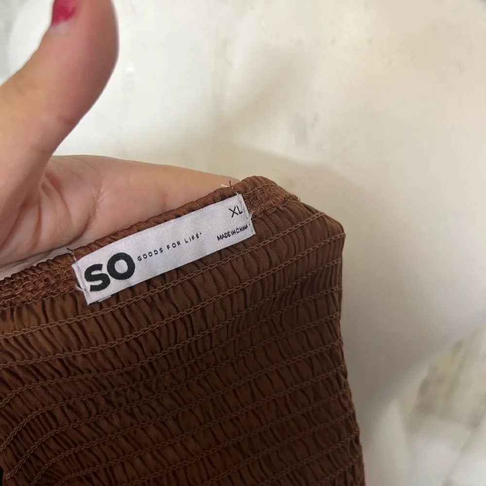 Brown tank top Size XL - Image 5