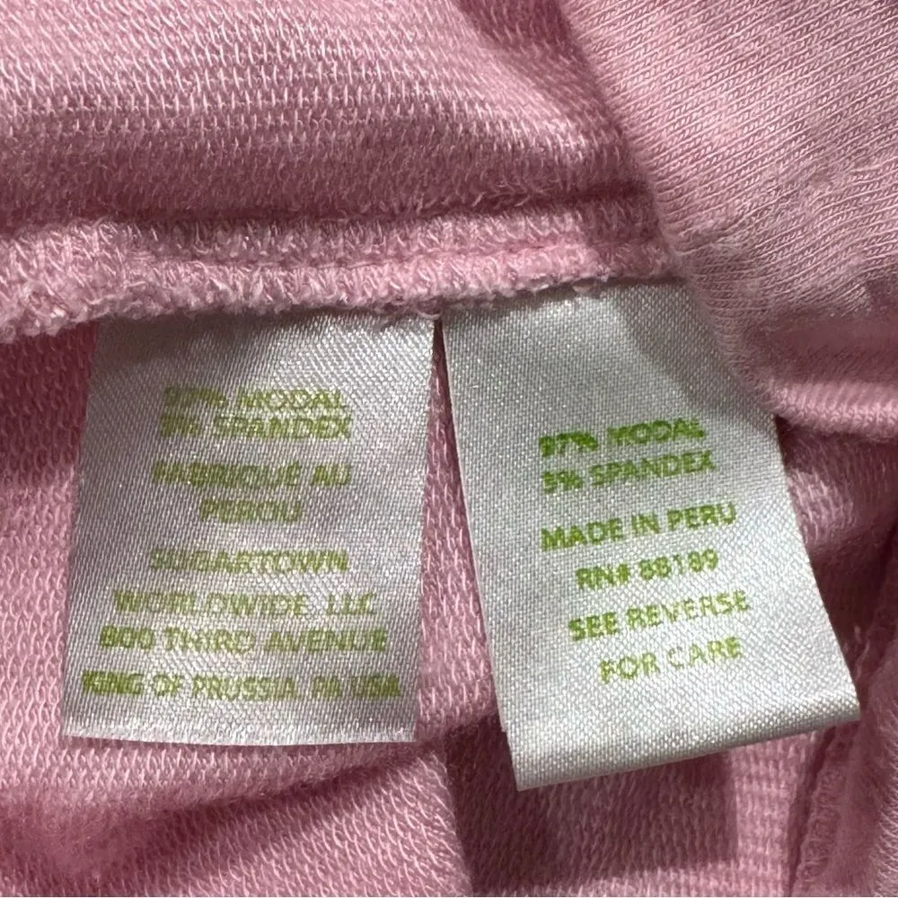 Lilly Pulitzer Luxletics Pink Long Sleeve Shirt Women’s Large - Image 3