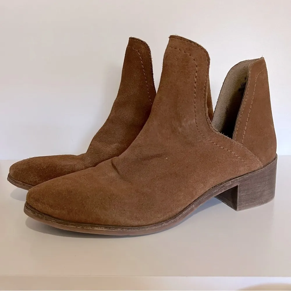 Coconuts By Matisse Pronto Brown‎ Suede Leather Boots - Image 3
