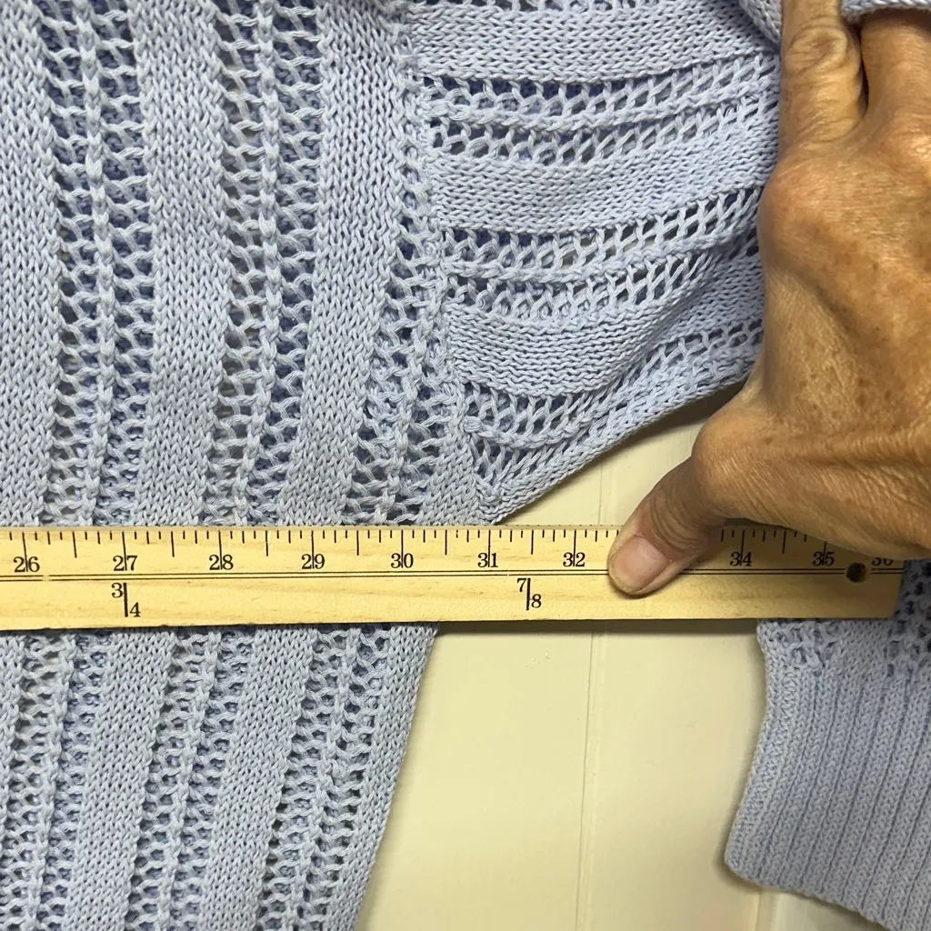 a new day Light Blue Knit Cardigan - Image 6