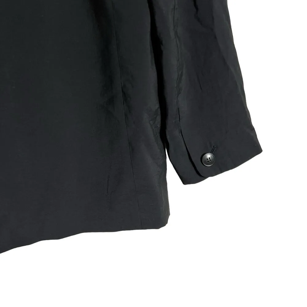 Madewell  Black Oversized Relaxed Softdrape Blazer Jacket Size Small - Image 9