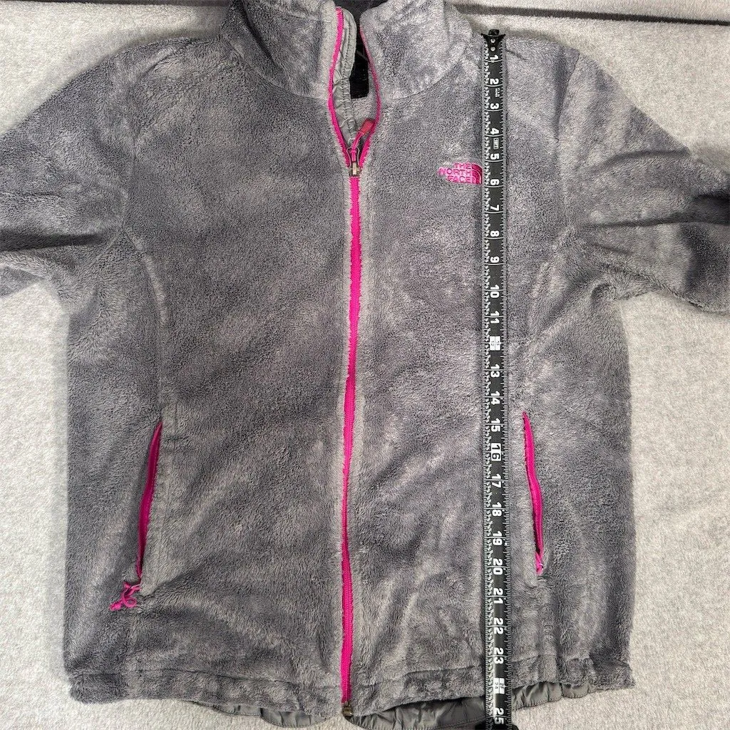 The North Face Osito Fleece Jacket Womens Size  L Gray Full Zip - Image 10