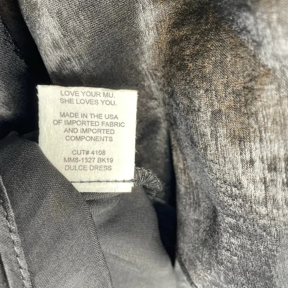 NWT Show Me Your Mumu Dulce Mini Dress in Black Sheen Size XS - Image 10