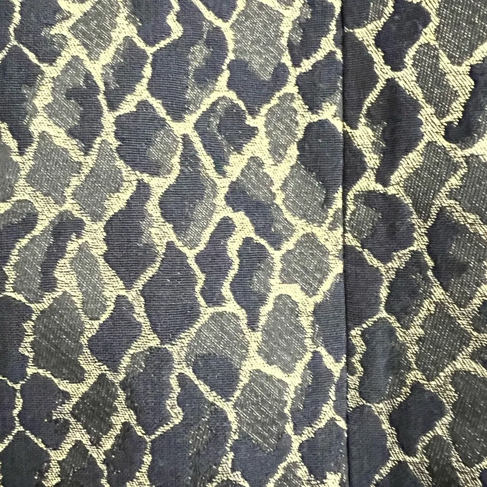 ASOS Elegant Black and Gold Animal Print Skirt size 4 NWT - Image 11