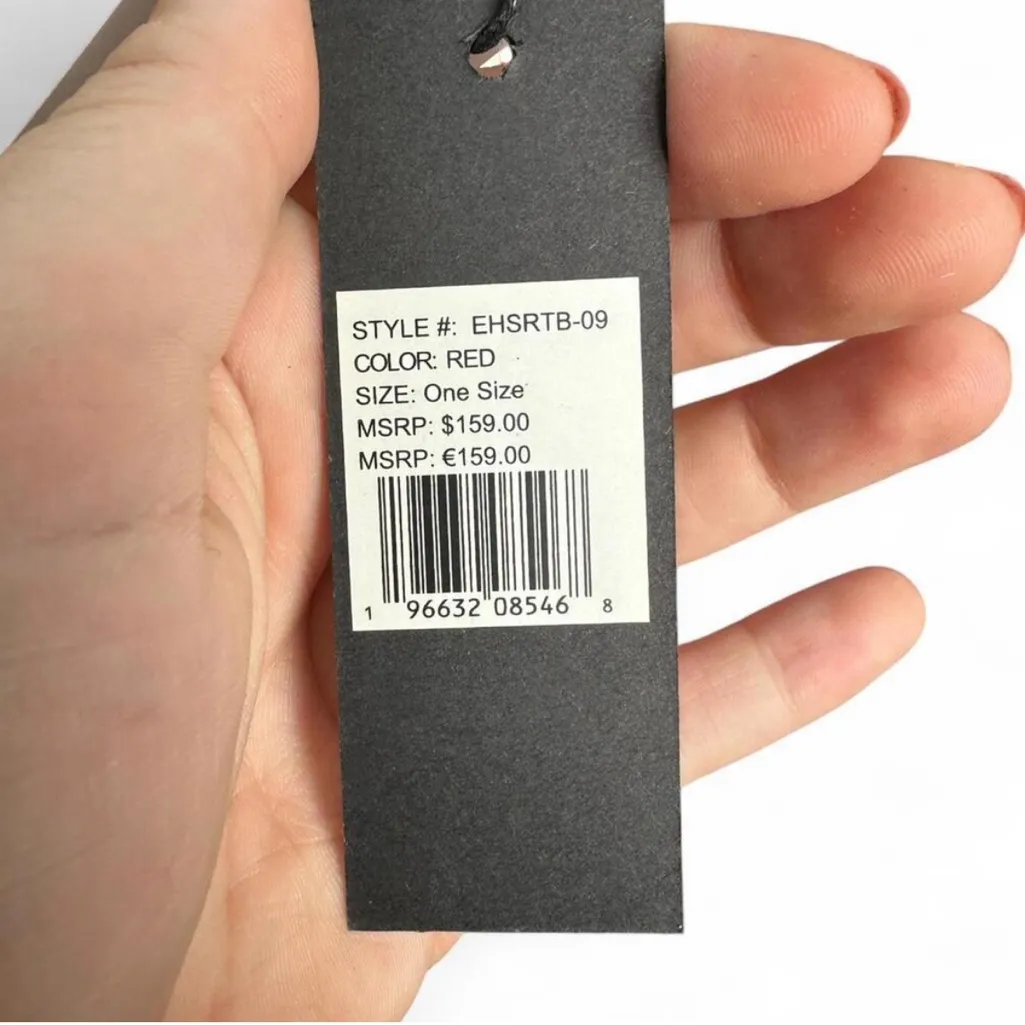 Ed Hardy Red and White Transparent Tote - Image 4