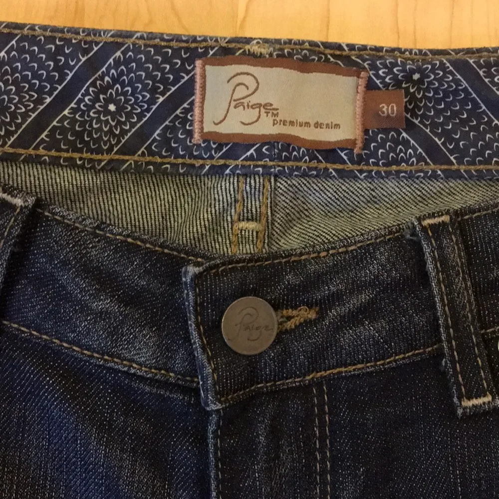 Paige Laurel Canyon Jeans with embroidered… - Image 8