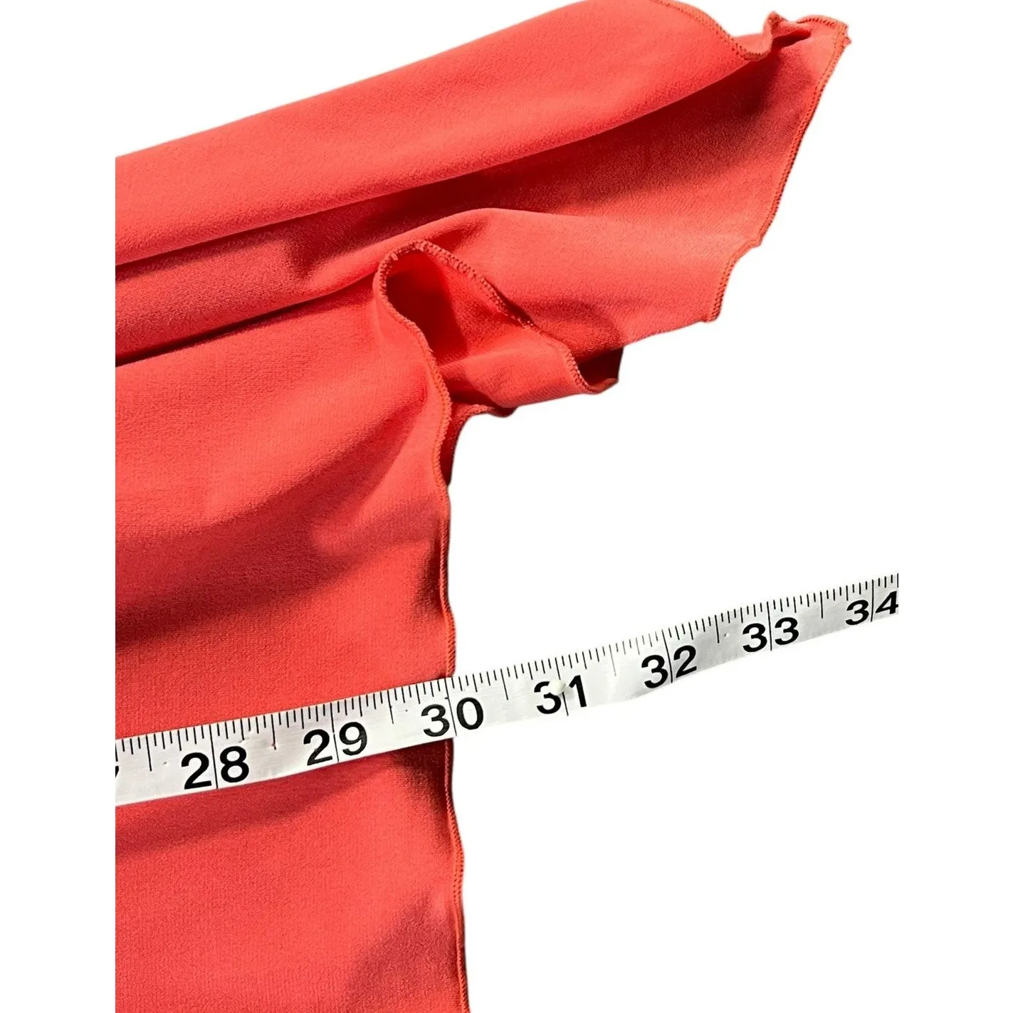 Rhapsody Y2K Strapless Bow Front Mini Dress M Coral Pink Sleeveless Coquette - Image 10