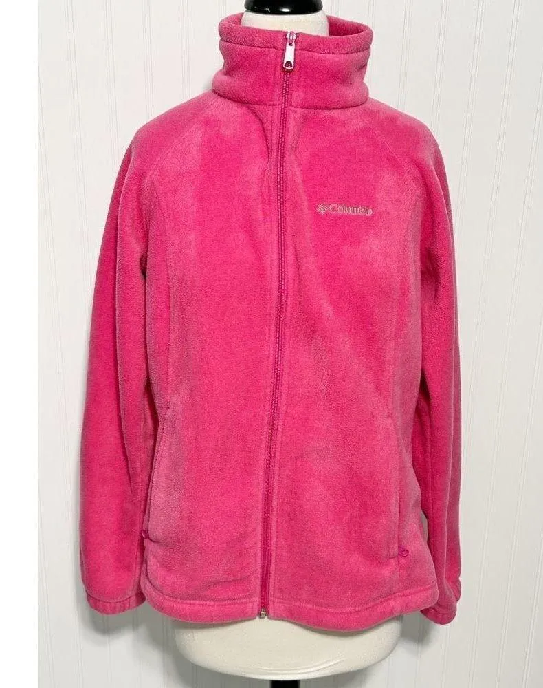 Columbia Women's Sawyer Rapids 2.0 Fleece Jacket Full Zip French Rose Pink Large - Image 16