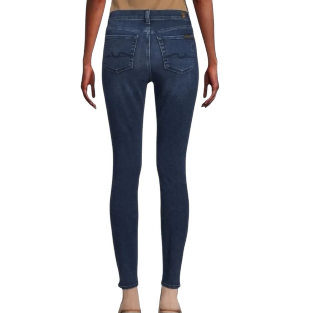 7 For All Mankind Gwenevere Skinny Denim Jeans Pants size 25 - Image 2