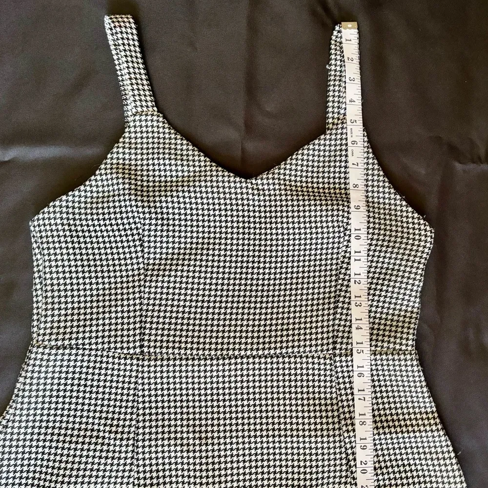 SHEIN Daisy Mermaid Dress Size Large Black & Silver Pattern Zipper Polyester - Image 5