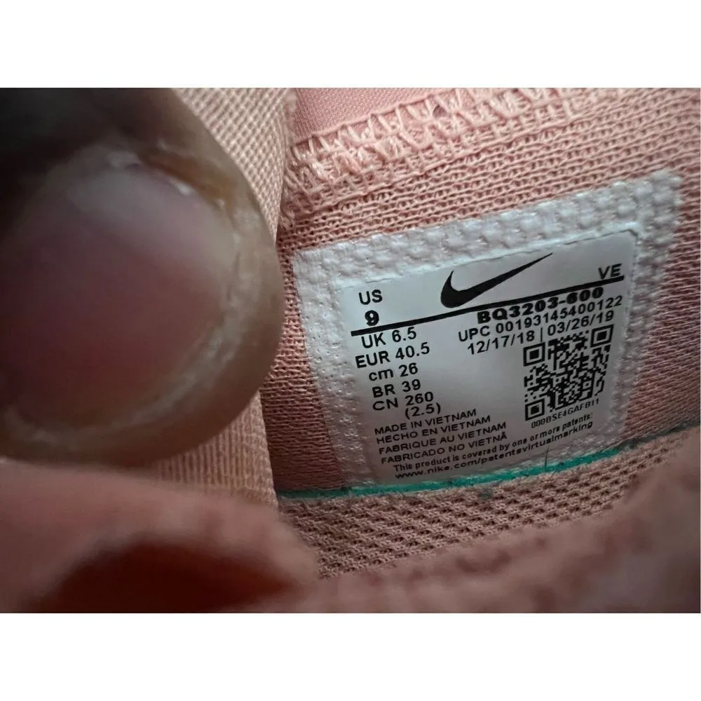 Nike Womens ZOOM GRAVITY BQ3203-600 ECHO Pink Running Athletic Shoes SZ 9 - Image 4