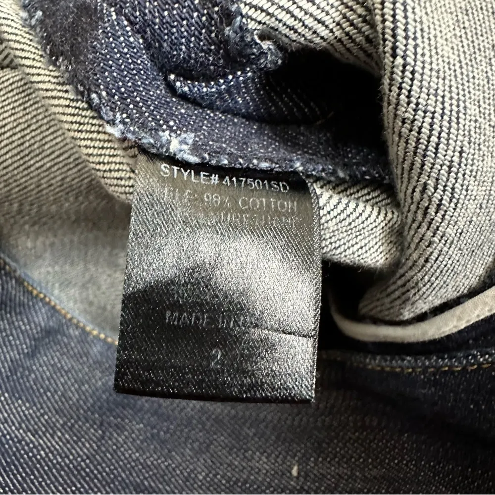 Adam Lippes Straight Leg Cropped Jeans - Image 4