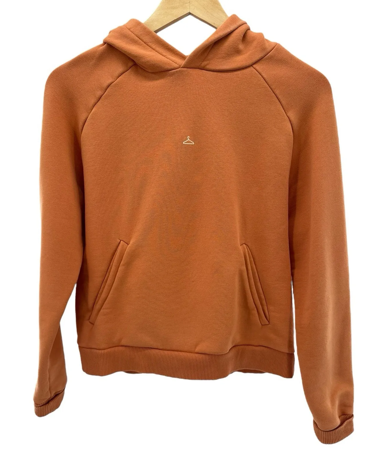 Holzweiler Hoodie XS Orange Organic Cotton Blend Pullover Hooded Sweatshirt - Image 1
