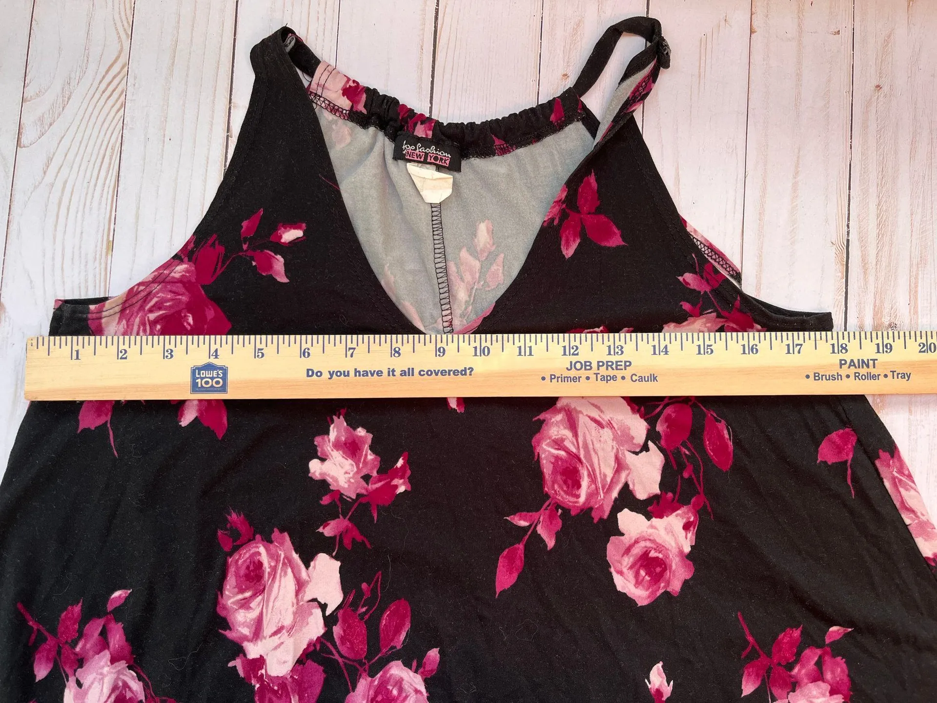 Buttery Soft Floral Print Black top Top Fashion of New York Multiple - Image 8