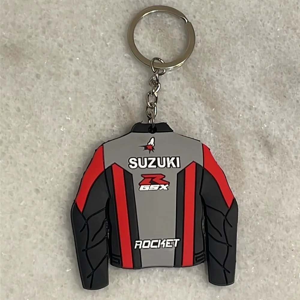 Suzuki Amazing Rocket Motorcycle ATV Car Suzuki Moto key holder Accessories Gift Black - Image 3