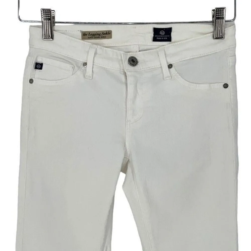 AG Adriano Goldschmied Women's The Legging Ankle Super Skinny Pants Jeans 25R Wh - Image 2