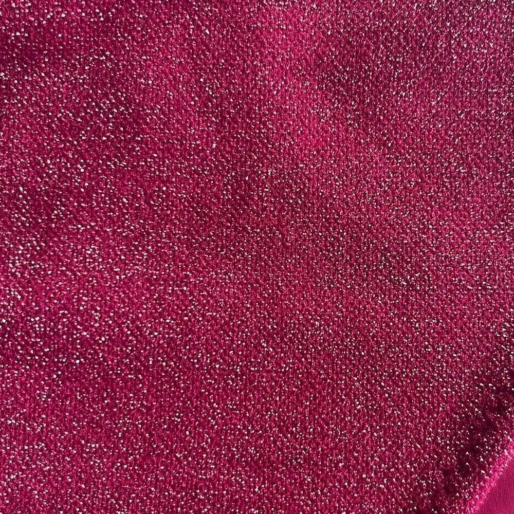 Good American 7 4X Plus Classic Bikini Swim Bottoms Hawaiian Pink Metallic NWT - Image 4