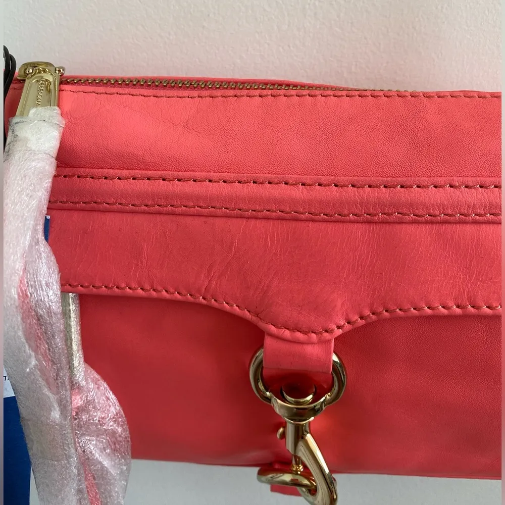 Rebecca Minkoff Mini Mac In Watermelon New With Tag - Image 6
