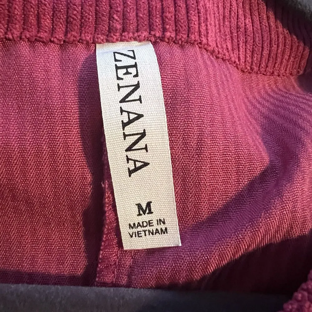 Zenana Women’s Corduroy Maxi Dress Medium - Image 3