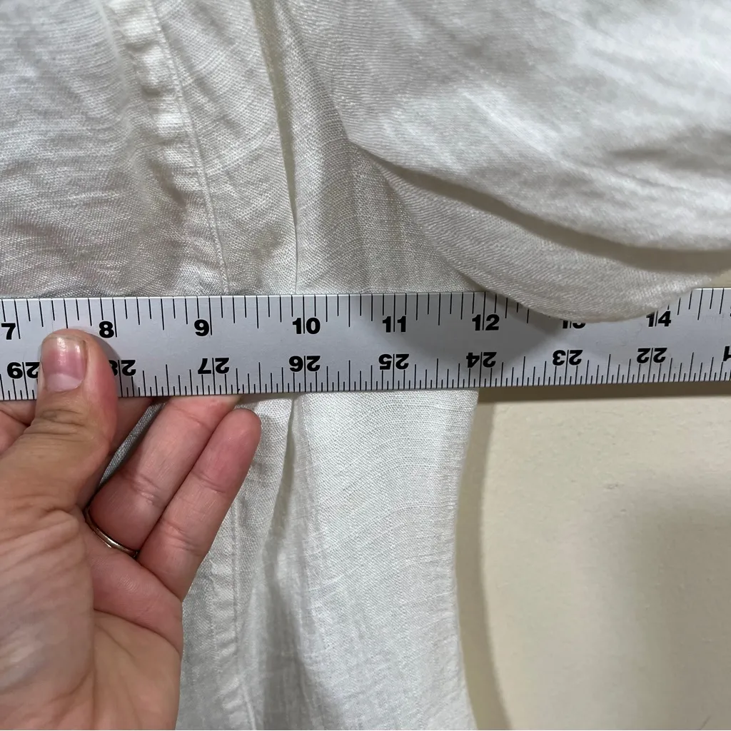 NWT Sam Edelman Women's Off-the-Shoulder Puff-sleeve A-Line Dress size 2 pockets - Image 4