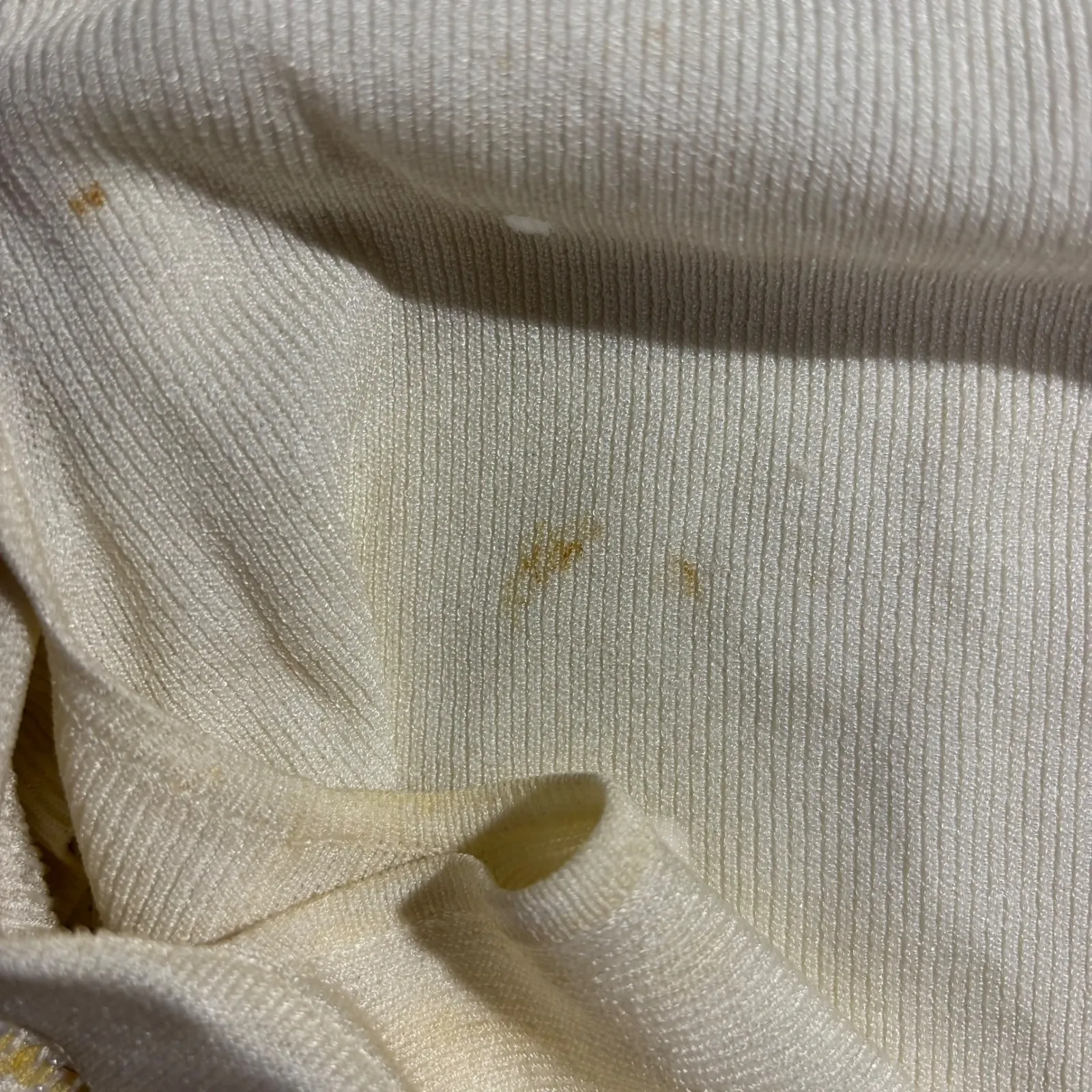 White‎ House Black Market WHBM Sequin Top Off Shoulder Ruffle XS* - Image 10