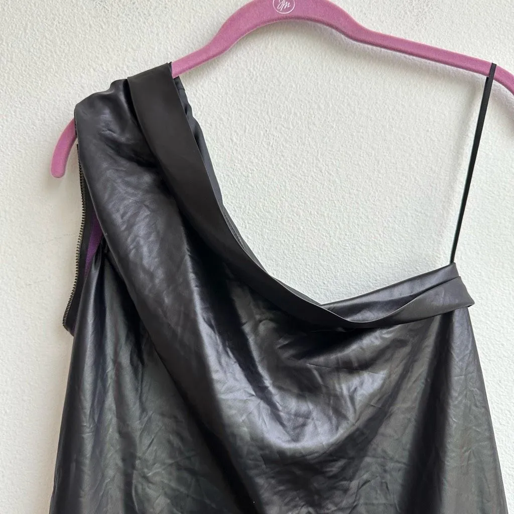 Alexander McQueen Parachute Black Purple Nylon Full Body Zipper Size 42 Medium - Image 7