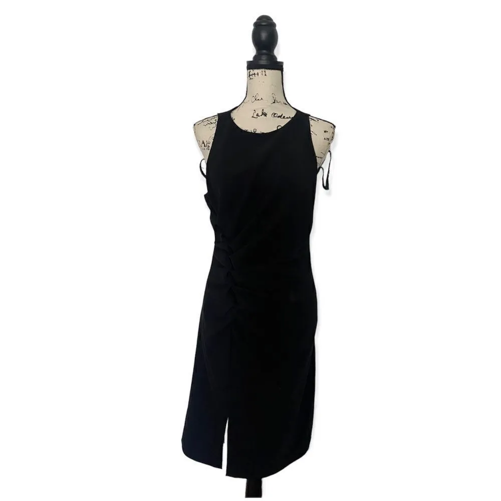 Halston Heritage SZ 12 black sleeveless dress - Image 3